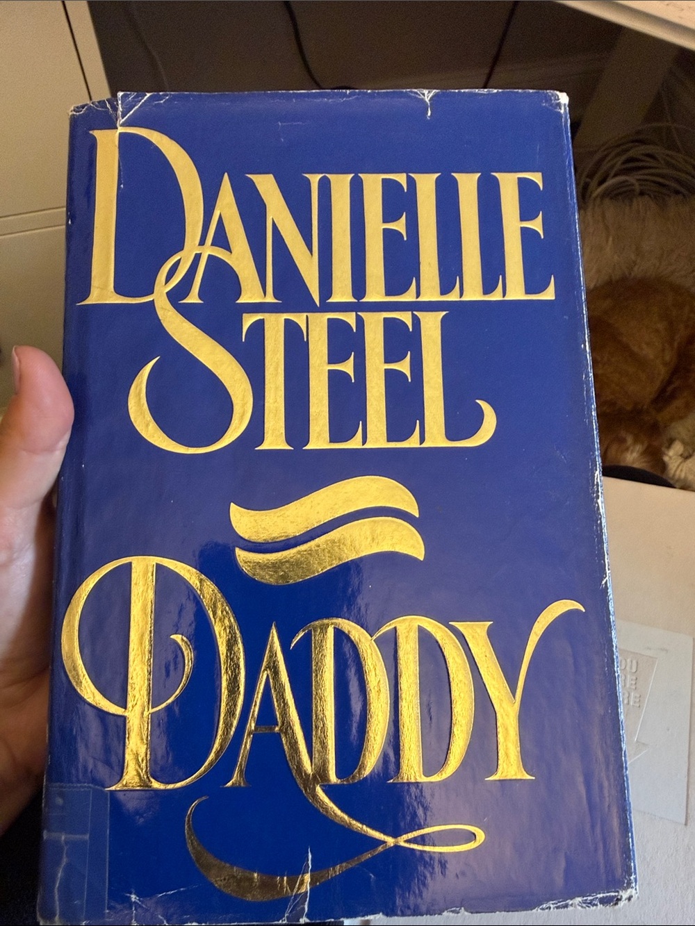 Daddy Hardcover - Blue and Gold